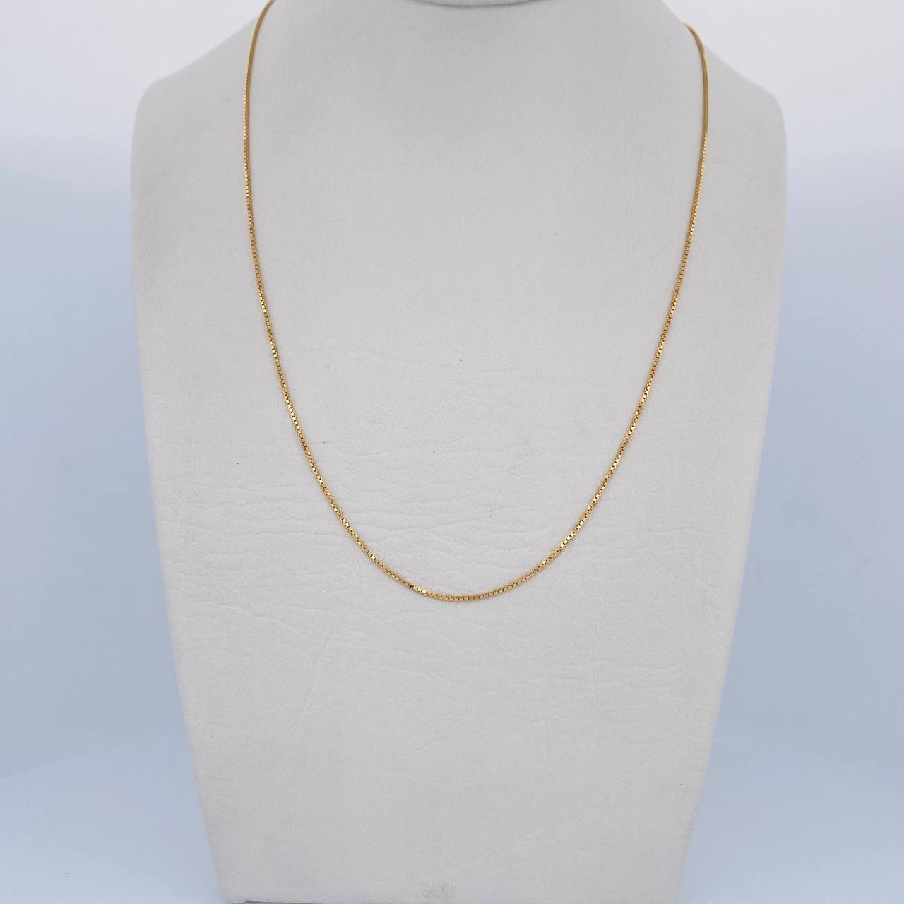Cadena Veneciana 1.65gr / 45cm / 0.7mm Oro Amarillo +3 18K &