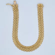 Pulso Chino 6.95gr / 19.5cm / 8.8mm Oro Amarillo +0 18K &