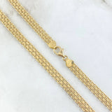 Cadena China 10.7gr / 50cm / 5.7mm Oro Amarillo +0 18K ©