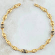 Rustic Screw Bracelet 5.6gr / 21cm / 18K Gold *