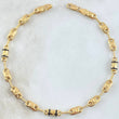 Rustic Crown Bracelet 5.05gr / 21cm / 18K Gold *