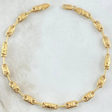 Rustic Crown Bracelet 5.05gr / 22cm / 18K Gold *