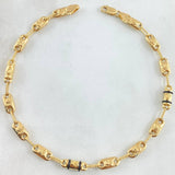 Rustic Bracelet Crown 5.1gr / 21cm / 18K Gold *