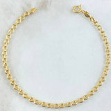 Pulso Infinito 2.4gr / 7 1/2 in / Oro Amarillo 18K
