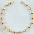 Military Type Bracelet 4.5gr / 22cm / 18K Gold *