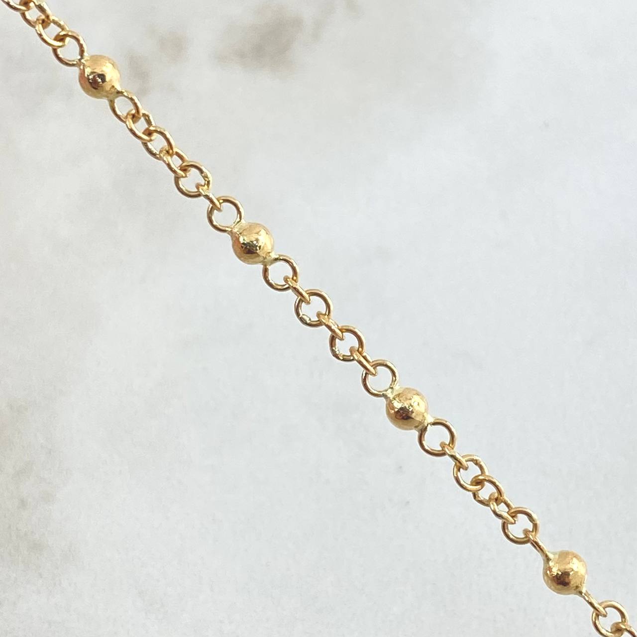 Bracelet Denarius Virgin Miraculous 3.75gr / 18cm / 18K Gold *