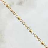 Bracelet Denarius Virgin Miraculous 3.75gr / 18cm / 18K Gold *