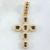 Pendant Cross Dense 5.2gr / 4.5cm / 18K Gold