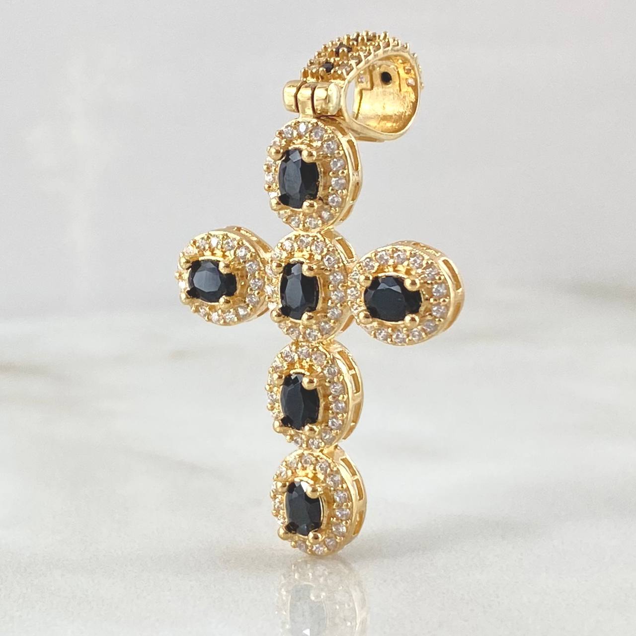 Pendant Cross Dense 5.2gr / 4.5cm / 18K Gold
