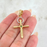 Cross Sword Pendant 3.65gr / 4.3cm / 18K Gold
