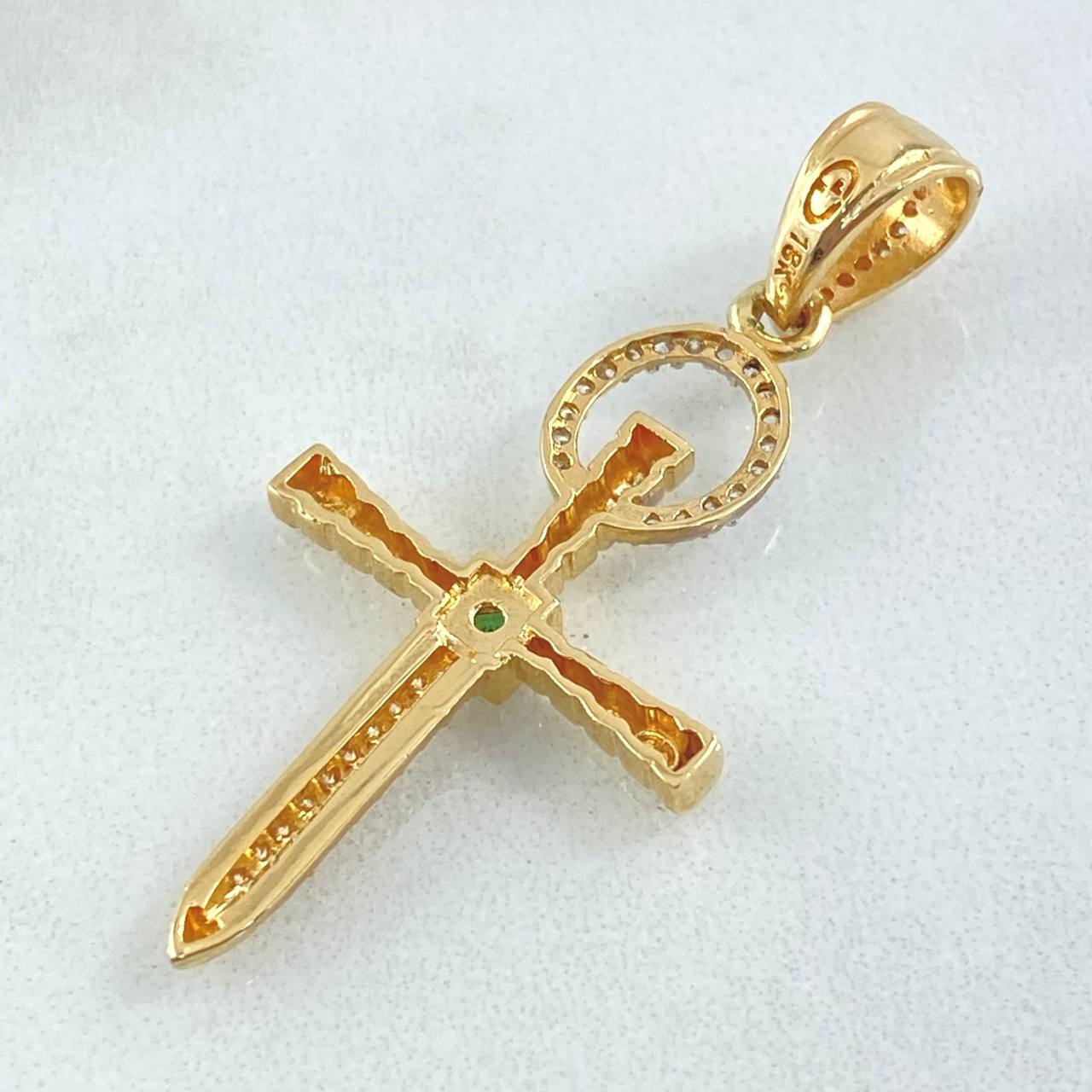 Cross Sword Pendant 3.65gr / 4.3cm / 18K Gold