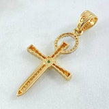 Cross Sword Pendant 3.65gr / 4.3cm / 18K Gold