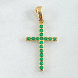 Pendant Cross Dense 1.6gr / 2.2cm / 18K Gold