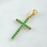 Pendant Cross Dense 1.6gr / 2.2cm / 18K Gold