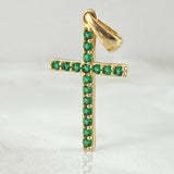 Pendant Cross Dense 1.6gr / 2.2cm / 18K Gold