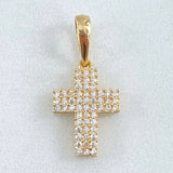 Pendant Cross Dense 1.4gr / 2.4cm / 18K Gold