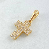Pendant Cross Dense 1.4gr / 2.4cm / 18K Gold
