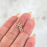 Pendant Cross Dense 1.4gr / 2.3cm / 18K Gold