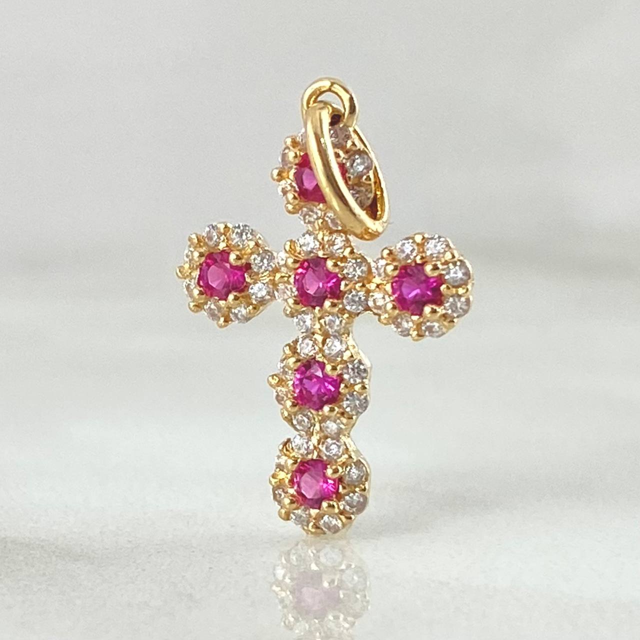 Pendant Cross Dense 1.4gr / 2.3cm / 18K Gold