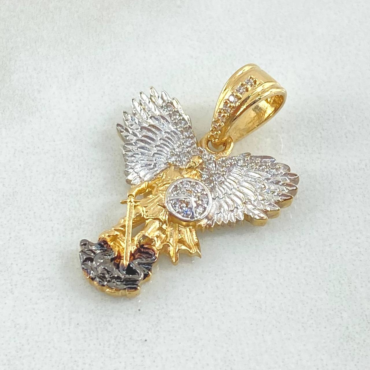 Saint Michael the Archangel Pendant 4.35gr / 3cm / 18K Gold
