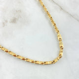 Rustic Franquesina Chain 14.9gr / 65cm / 18K Gold *