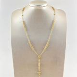 Virgin Guadalupe Rosary 8.85gr / 55cm / 18K Gold *