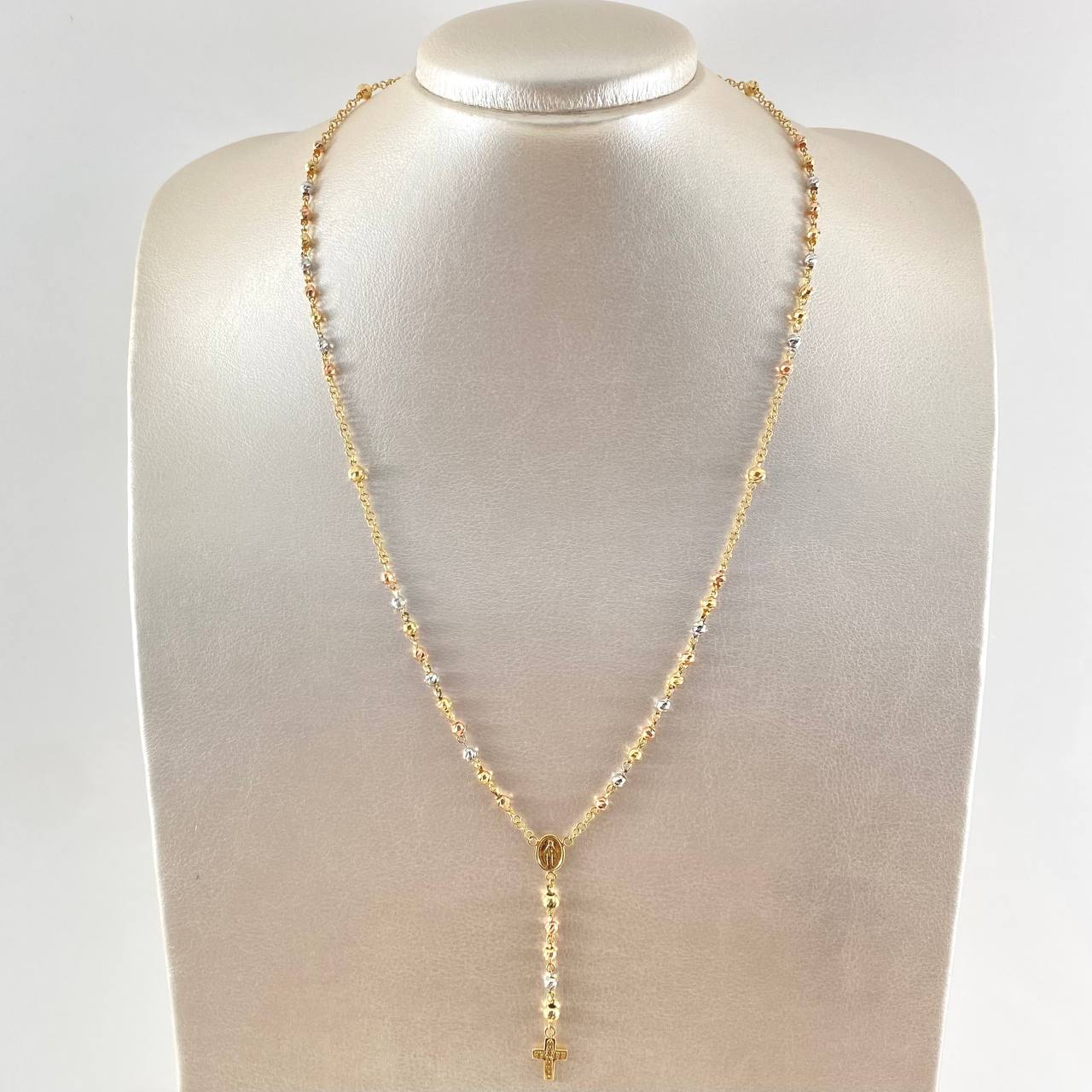 Miraculous Virgin Rosary 7.8gr / 55cm / 18K Gold *
