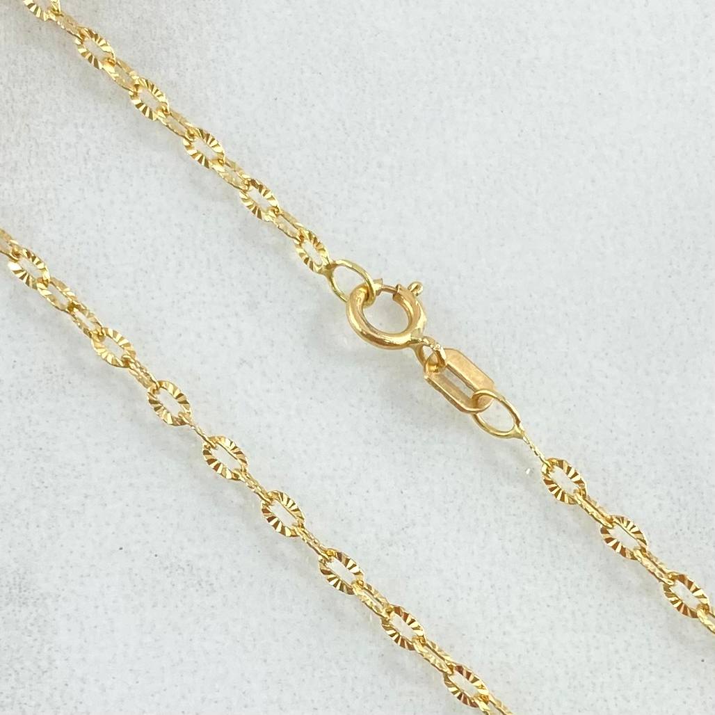 Classic Link Chain 1.9gr / 45cm / 18K Yellow Gold +3