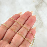 Classic Link Chain 2.1gr / 50cm / Yellow Gold +3 18K