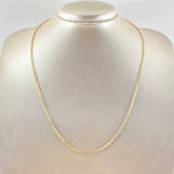 Classic Link Chain 2.1gr / 50cm / Yellow Gold +3 18K