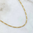 Figaro Chain 1.55gr / 50cm / Yellow Gold +1 18K ©
