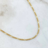 Cadena Figaro 1.4gr / 45cm / +1 Oro 18K *
