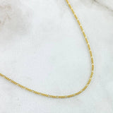 Figaro Chain 1.25 g / 19 3/4 in / 1 mm 18K Yellow Gold