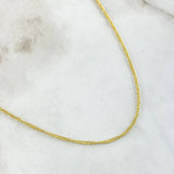 Singapore Chain 2.15gr / 40cm / +3 18K Gold ©