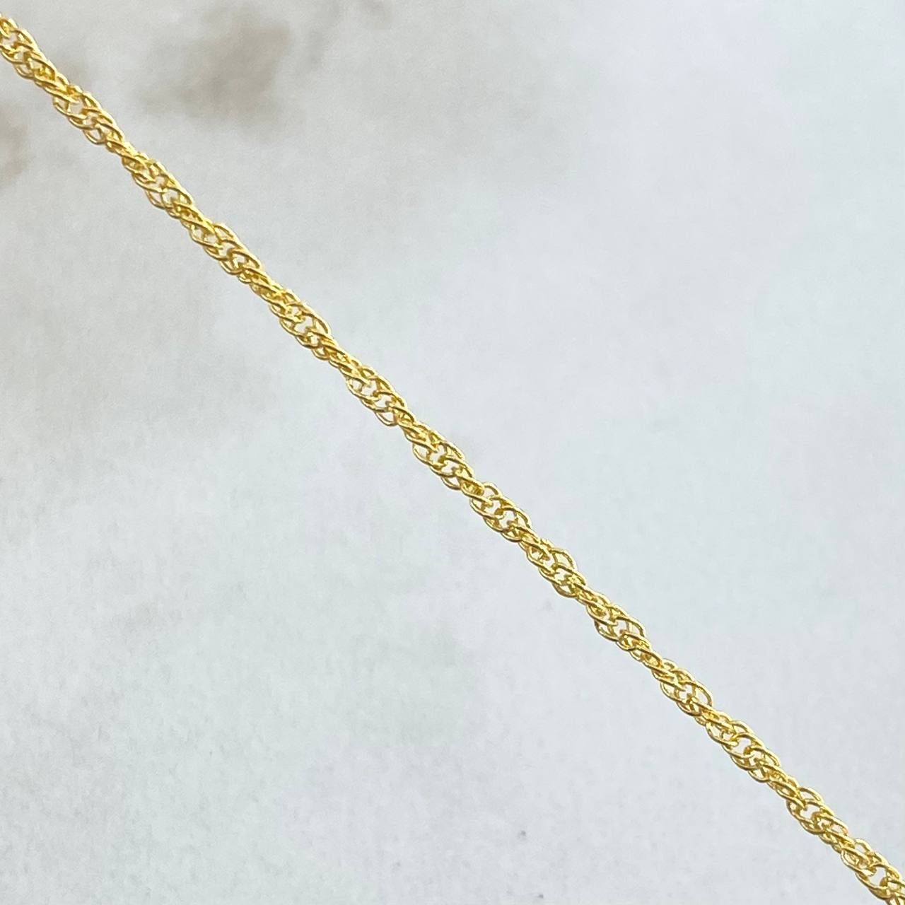 Cadena Singapur 2.15gr / 40cm / Oro Amarillo +3 18K