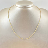 Classic Link Chain 1.9gr / 45cm / +3 18K Gold *
