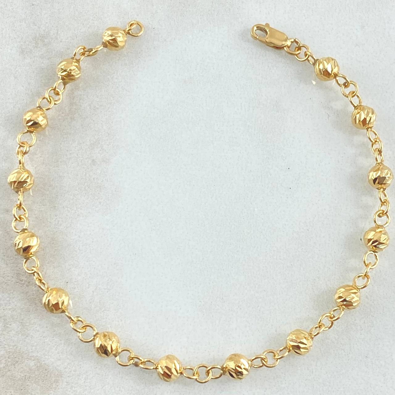Pulso Tipo Militar 2.8gr / 16cm / Oro 18K
