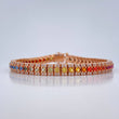 Special Tennis Bracelet 30gr / 19cm / 18K Gold $