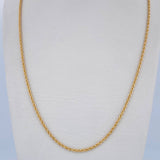 Cadena Lazo 4.85gr / 60cm / 2.6mm Oro Amarillo +3 18K $