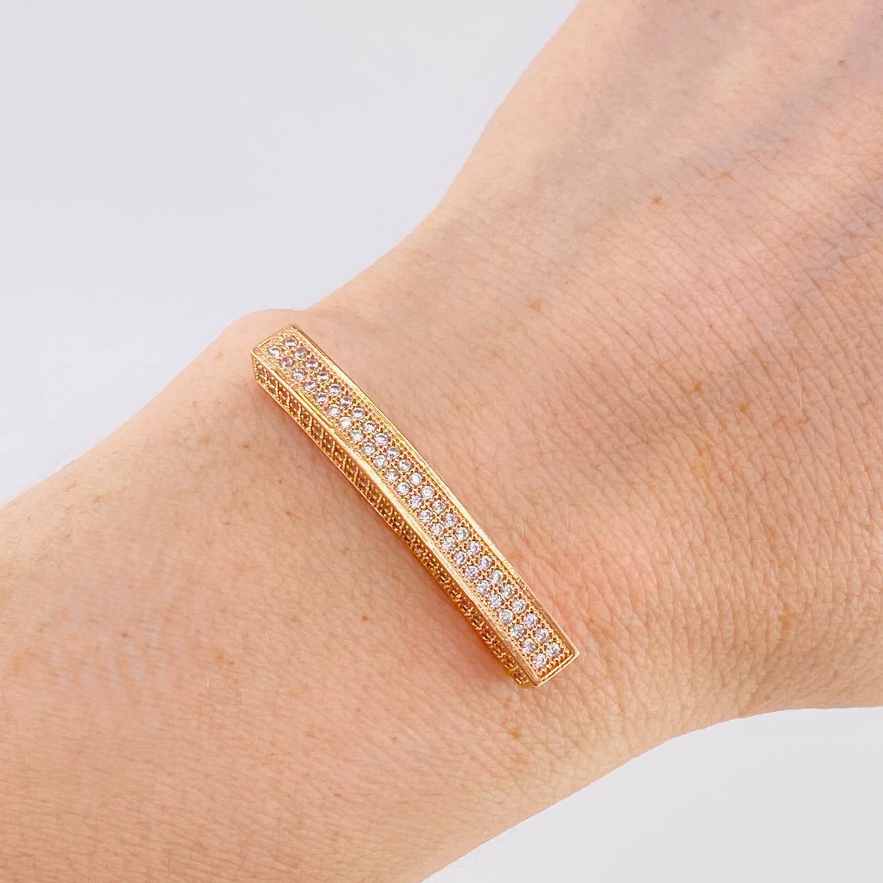 Charm Bar 5.25 g / 1 1/2 in 18K Rose Gold