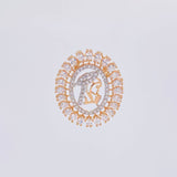 Pendant Virgin Mary 2.8 g / 1 in 18K Rose Gold