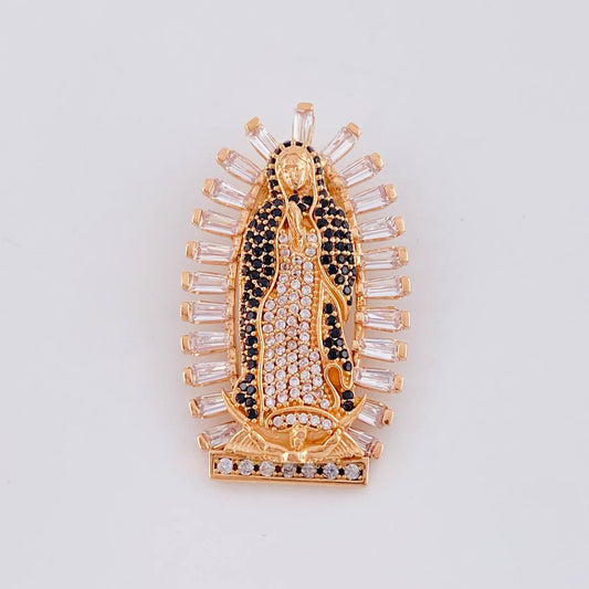 Dije Virgen De Guadalupe 10.95 g / 1 1/2 in Oro Rosa 18K