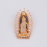 Pendant Virgin of Guadalupe 10.95 g / 1 1/2 in 18K Rose Gold
