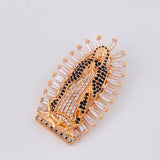 Pendant Virgin of Guadalupe 10.95 g / 1 1/2 in 18K Rose Gold