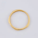 Dense Levels Ring 1.35 g / T7 1/4 Yellow Gold 18K