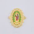 Charm Virgin Guadalupe 3.3 g / 3/4 in Yellow Gold 18K