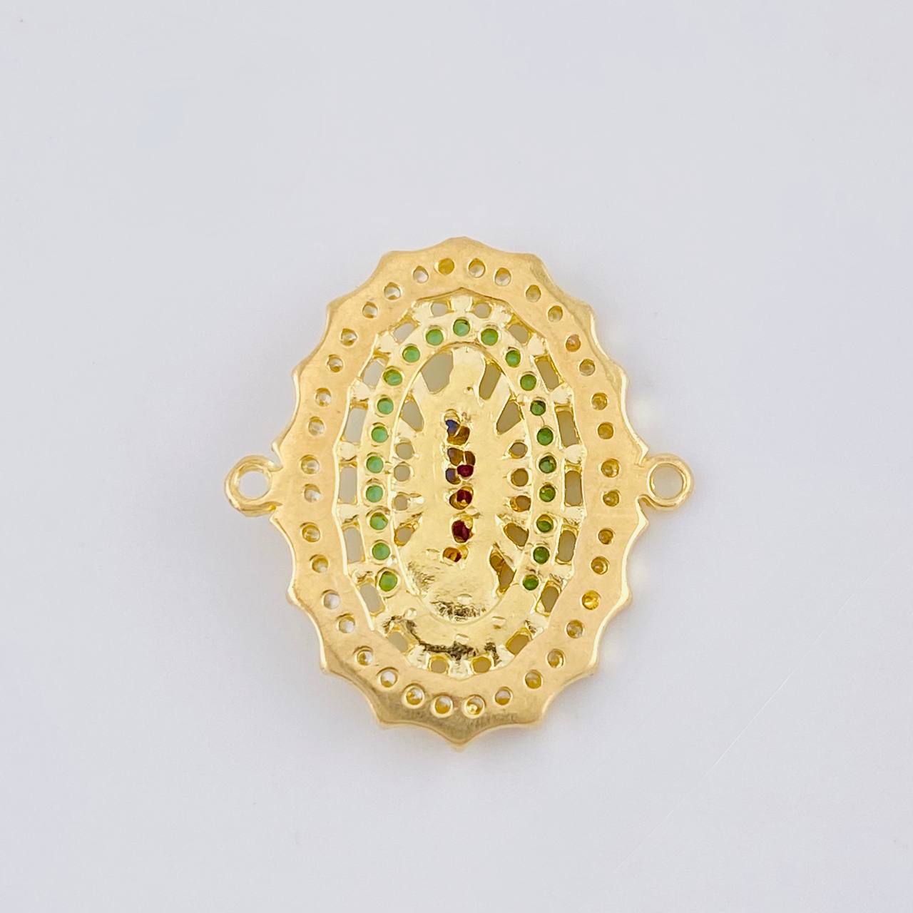 Charm Virgin of Guadalupe 3.45 g / 3/4 in Yellow Gold 18K