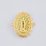 Charm Virgin Guadalupe 3.3 g / 3/4 in Yellow Gold 18K