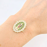 Charm Virgin of Guadalupe 3.45 g / 3/4 in Yellow Gold 18K