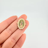 Charm Virgin Guadalupe 3.3 g / 3/4 in Yellow Gold 18K